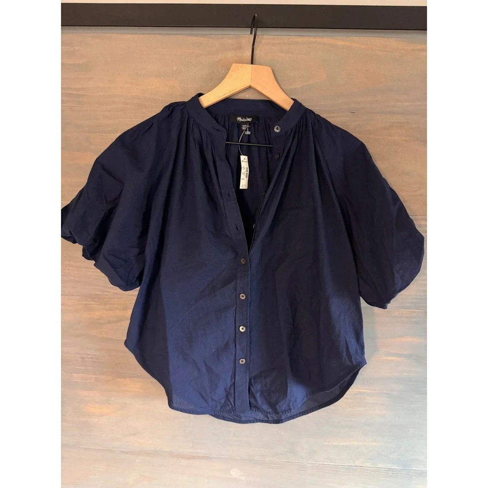 Madewell shirred balloon